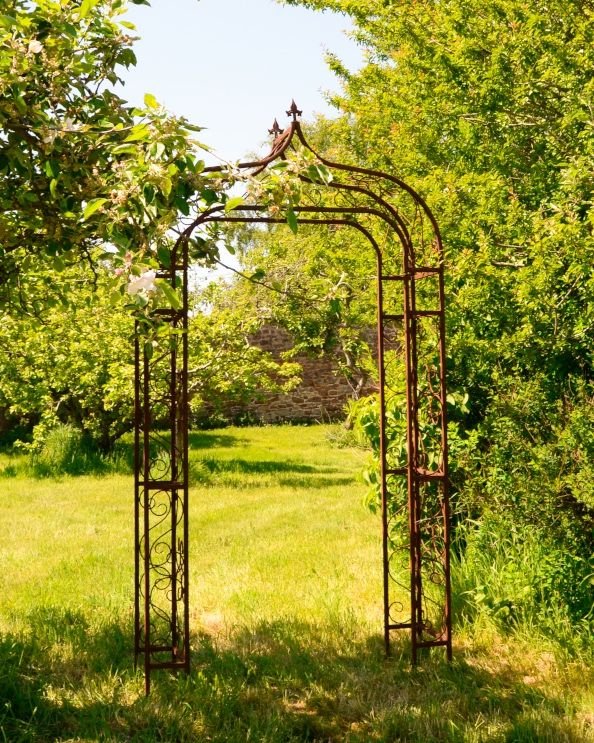 Rustic Gothic rose arch